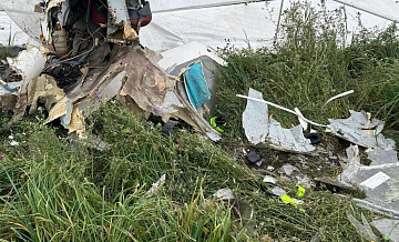 После крушения легкомоторного самолета в Рязанской области завели дело