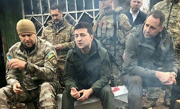 Украинских националистов разоружили в Золотом