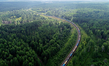 В Челябинской области столкнулись два грузовых поезда