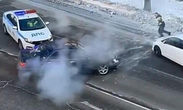 Пьяный водитель в Благовещенске устроил гонки с патрулем ДПС