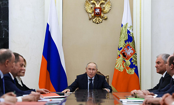 Путин впервые с начала года собрал членов Совбеза на очное совещание