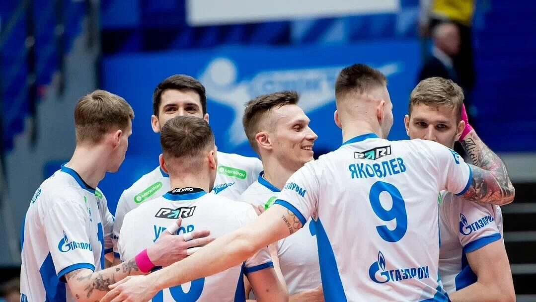 Петербургский "Зенит" вышел в финал Кубка России по волейболу