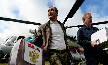 В труднодоступных местах досрочно проголосовали 40 тысяч человек