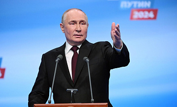 Путин лидирует в Адыгее с 89,3 процента голосов