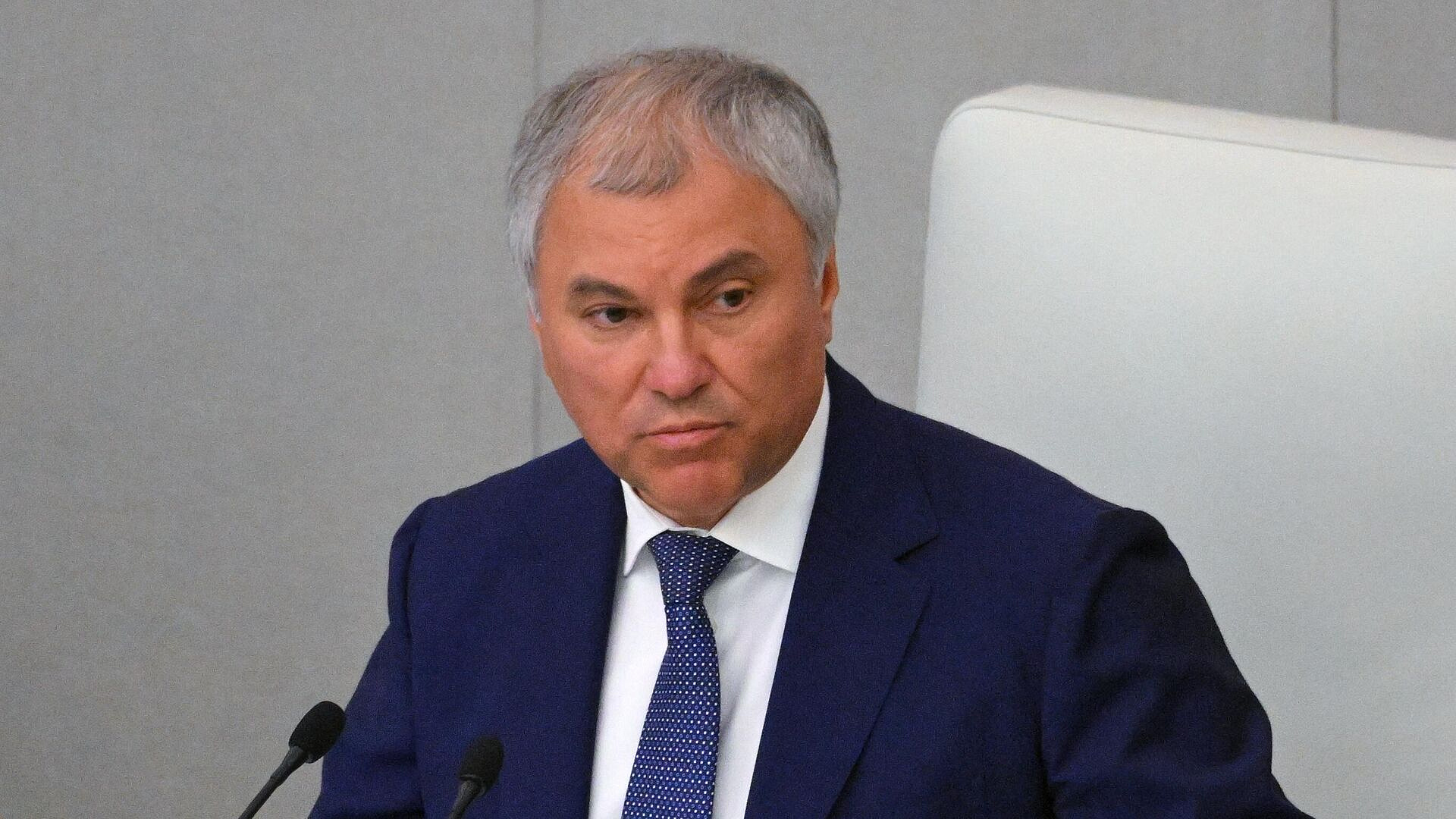 Володин поздравил студентов с Татьяниным днем