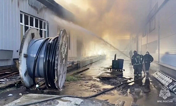 В Подольске вспыхнула школа