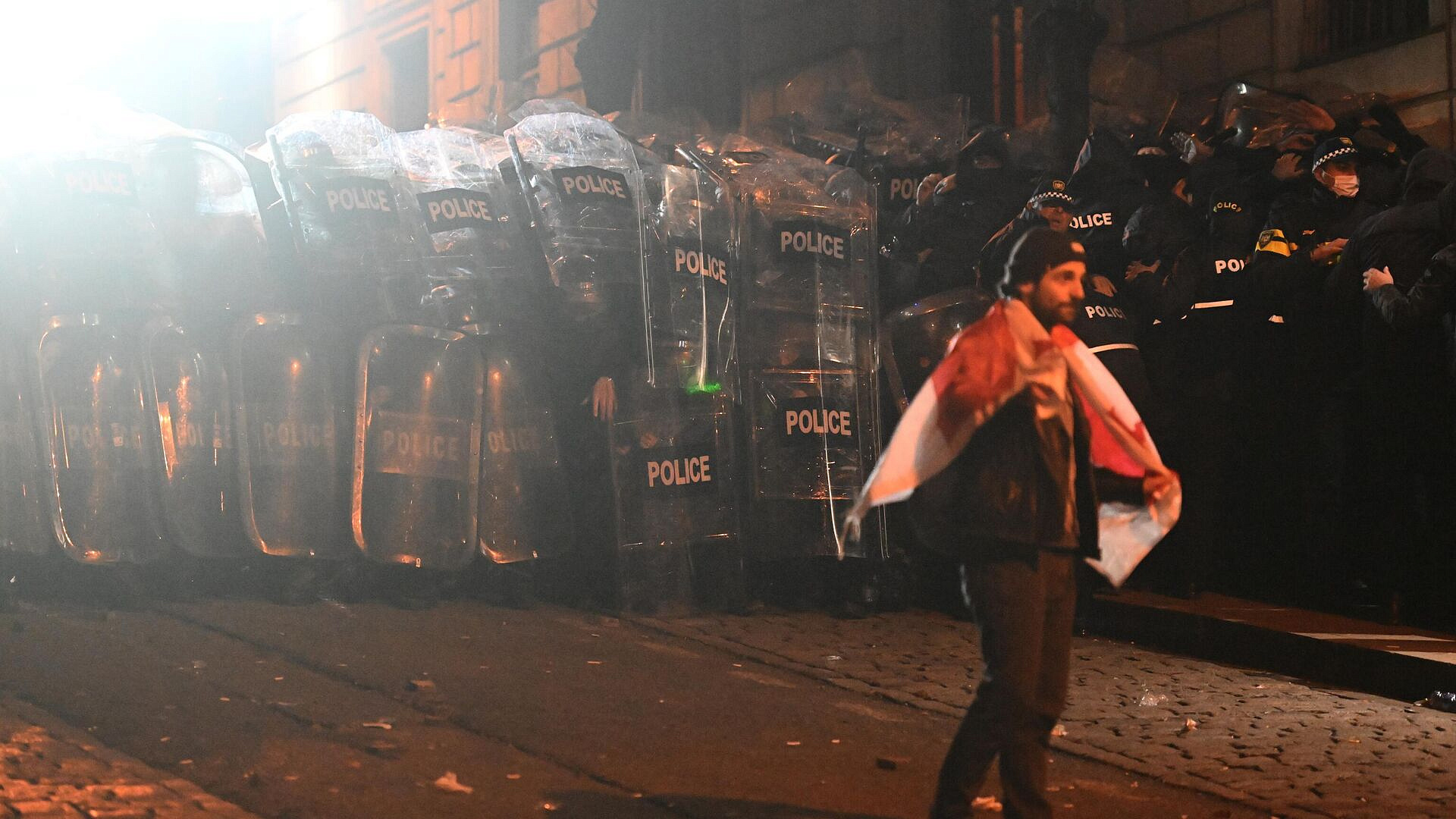 В Грузии проходят новые акции протеста