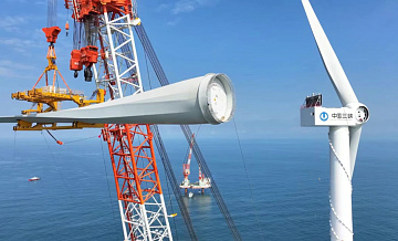 В Китае построили самый большой в мире ветрогенератор
