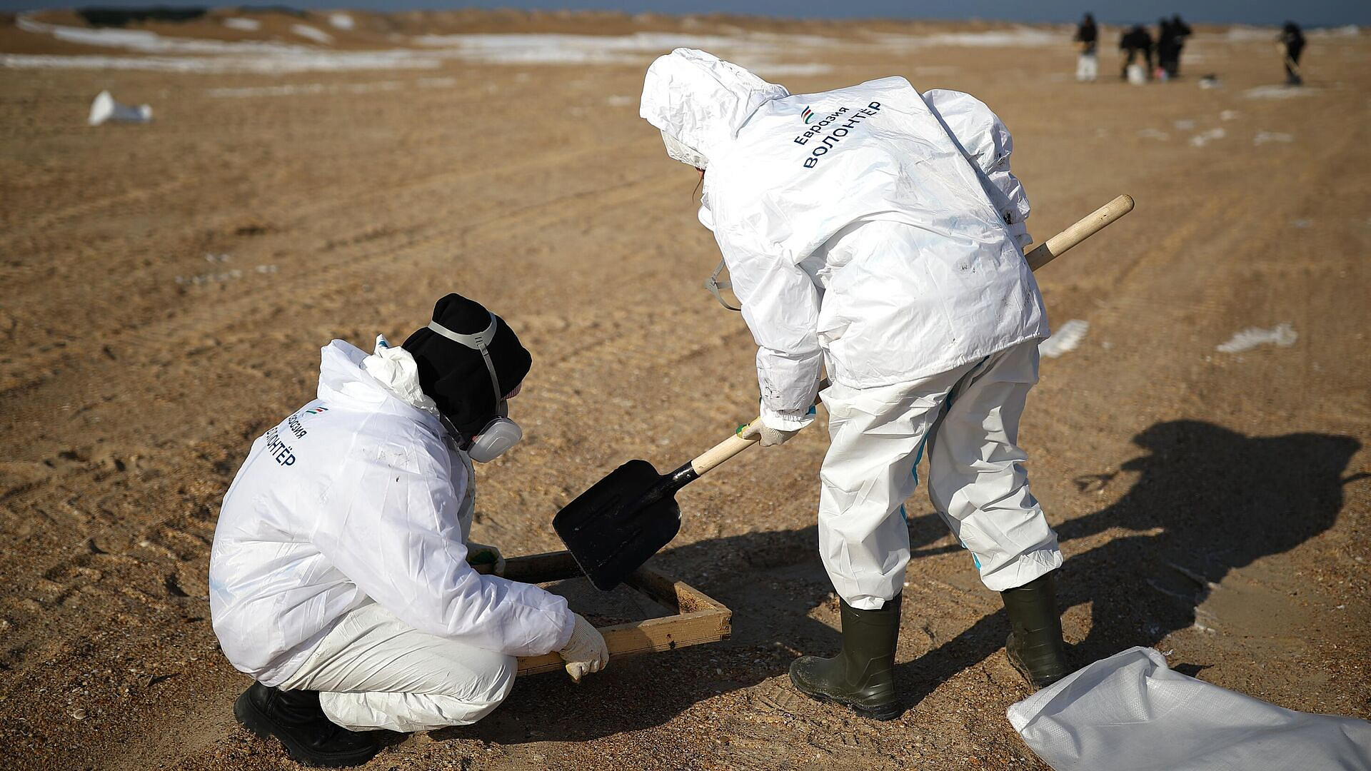 В Анапе тестируют новую установку для очистки пляжей