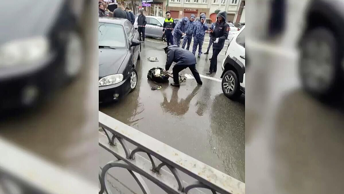 Мужчину, напавшего на букмекерскую контору во Владивкавказе, ранили в ногу