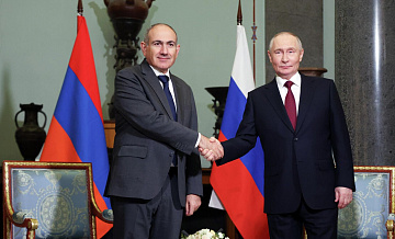 Путин встретился с Пашиняном в Кремле