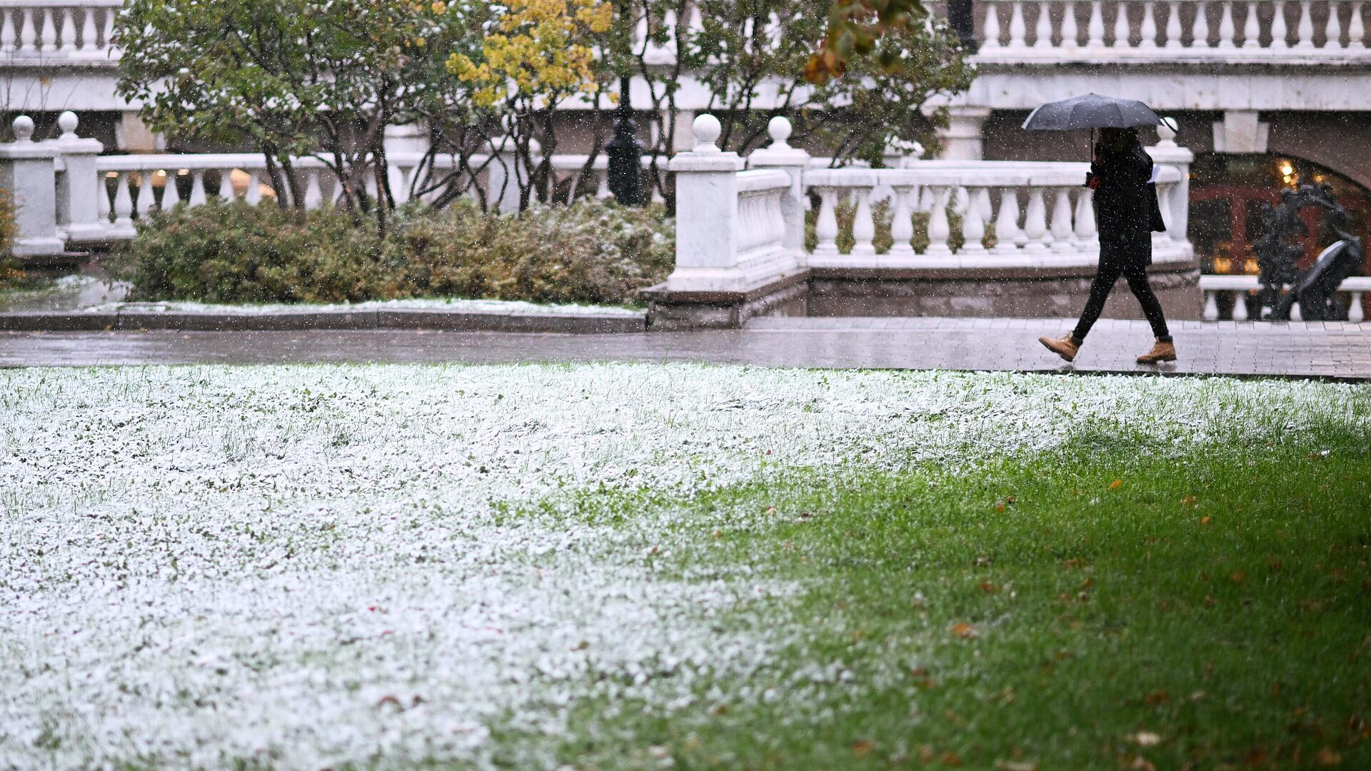 Синоптик рассказал, когда в Москве растает снежный покров