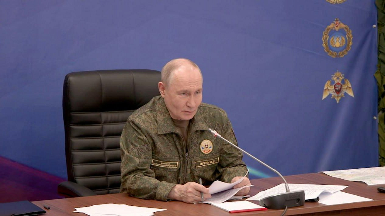 Путин призвал быть готовыми к диверсионно-террористическим действиям ВСУ