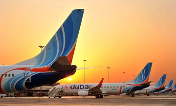 Flydubai вывез более 300 пассажиров из Дубая в Казахстан
