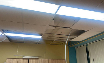 В Королеве проверят гимназию после падения потолка