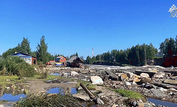 Уровень воды между шлюзами Беломорско-Балтийского канала снизился