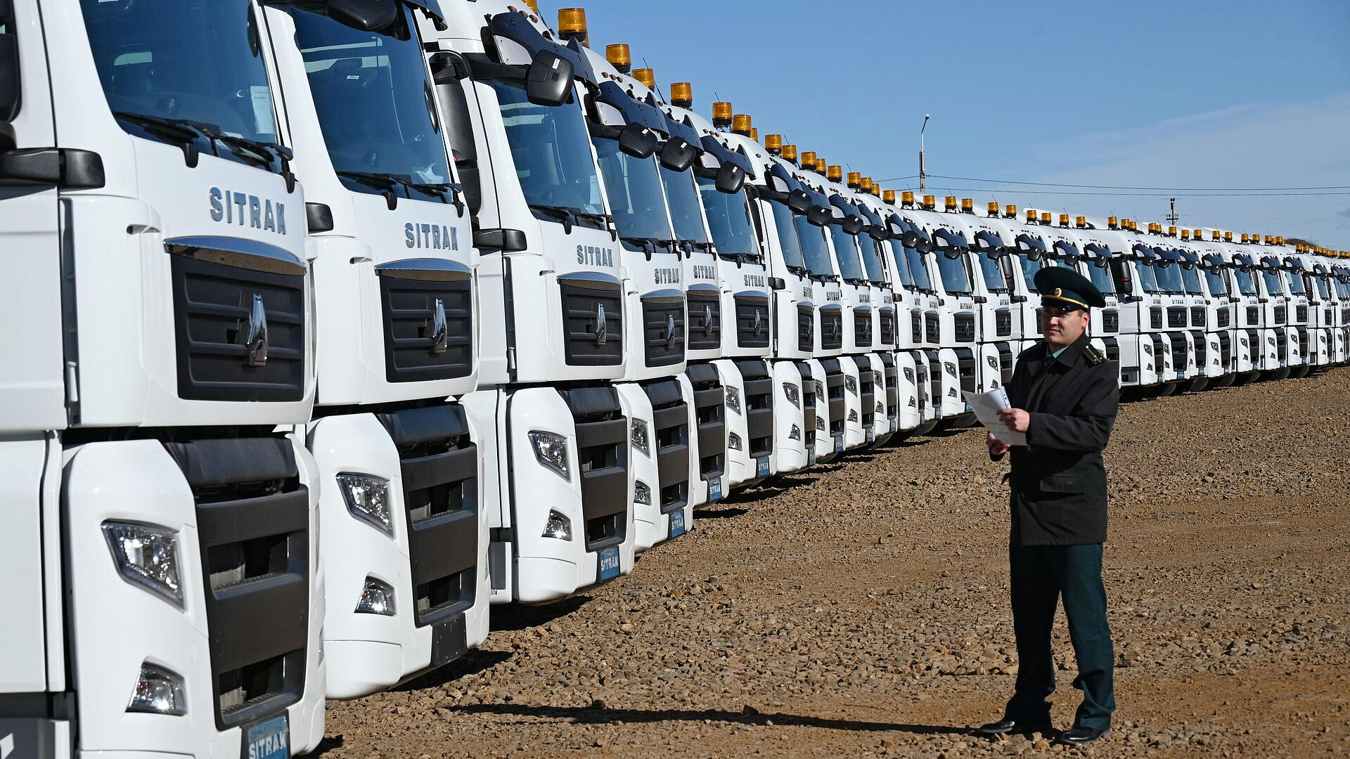 Россия втрое нарастила импорт китайских грузовиков