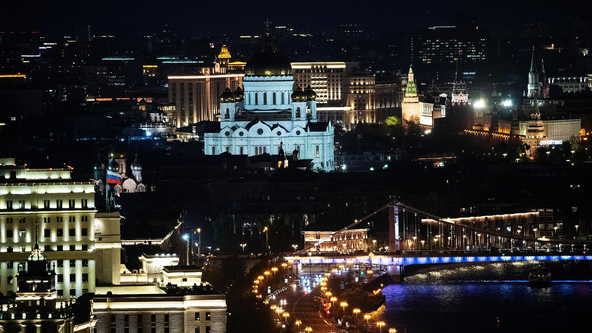 В Москве ограничат движение ряда улиц в ночь на воскресение