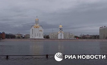 Уровень реки Тобол у Кургана снизился за сутки на 21 см