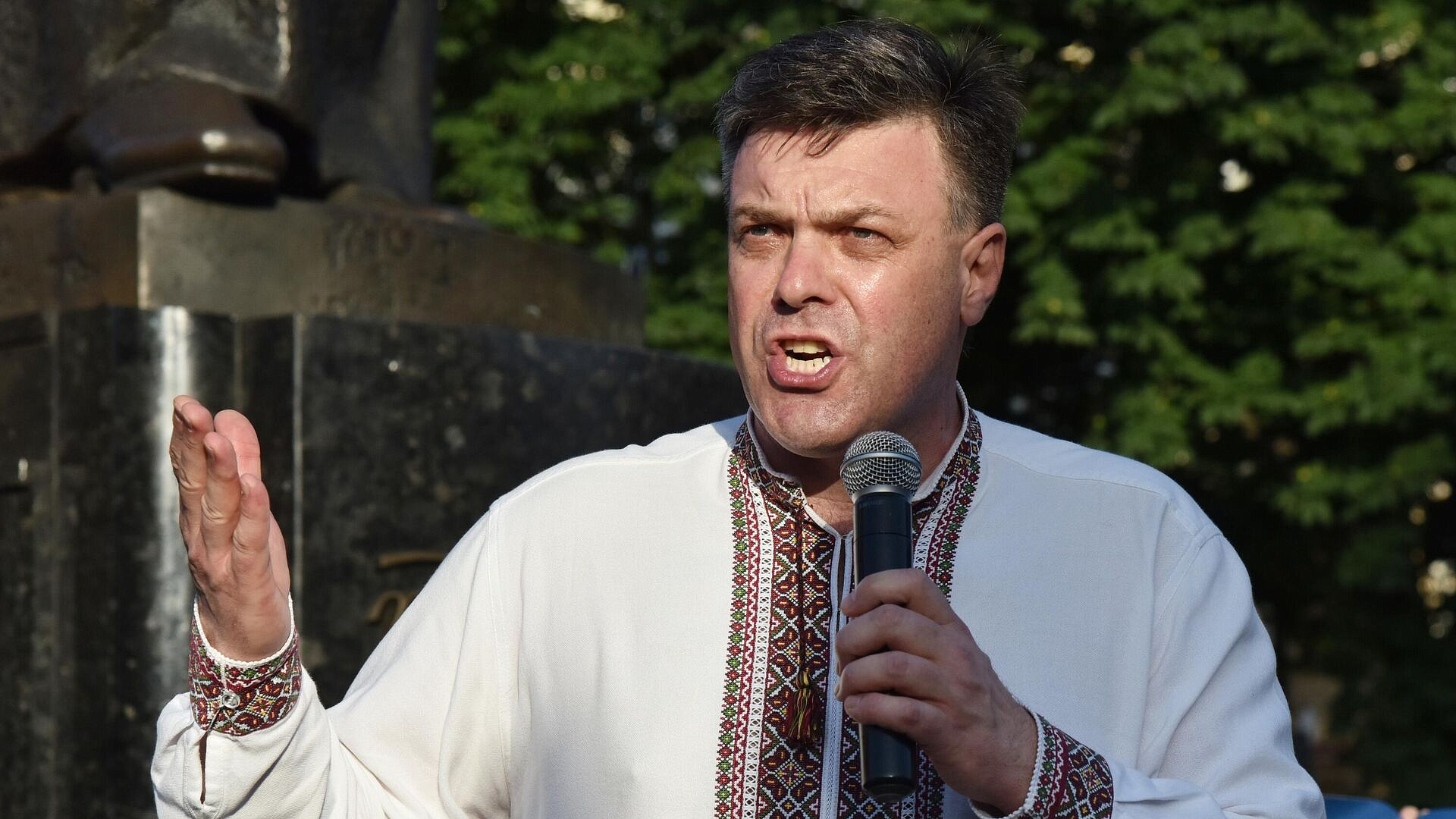 В ВСУ рассказали о состоянии Тягнибока, попавшего под удар БПЛА