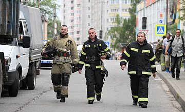 В Орехово-Зуево ликвидировали открытое горение в производственном здании