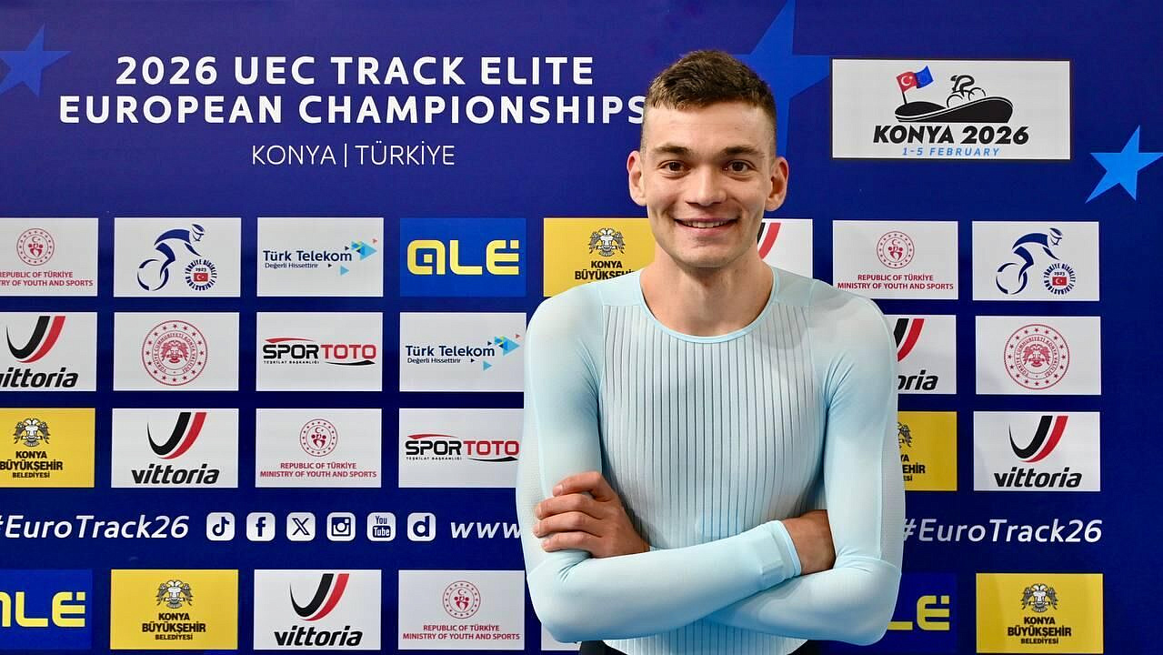 Россиянин завоевал золото чемпионата Европы по велотреку