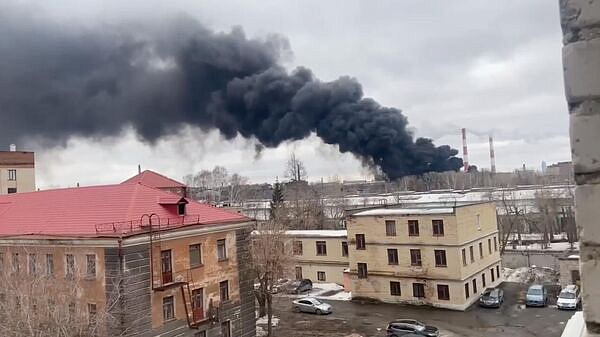 Пожар в цеху в Екатеринбурге полностью ликвидировали