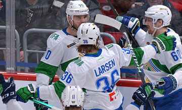 "Салават Юлаев" обыграл "Шанхайских драконов" в матче КХЛ