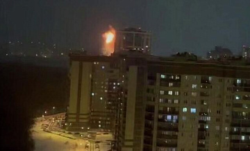 Губернатор назвал ночную атаку БПЛА на Воронеж одной из самых сильных