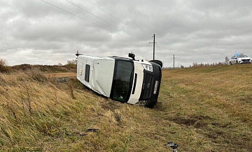 В Омской области пять человек пострадали в ДТП с маршруткой