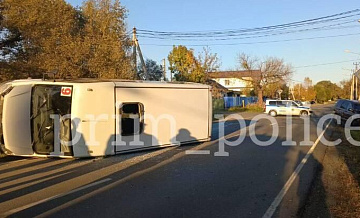 В Уссурийске шесть человек пострадали в ДТП с маршруткой и кроссовером