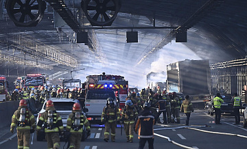 В Южной Корее при пожаре на заводе погибли 14 человек