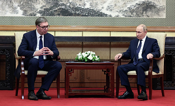 Путин и Вучич обсудили ситуацию вокруг Украины и кризис на Ближнем Востоке