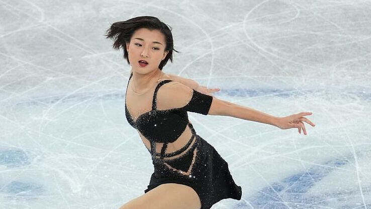 Сакамото лидирует после короткой программы на ЧМ по фигурному катанию