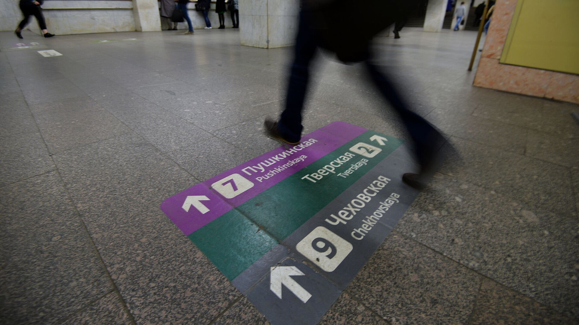 Движение на фиолетовой ветке московского метро вернулось в график