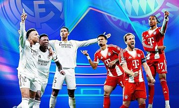 "Бавария" одолела "Реал" в первом матче 1/4 финала Лиги чемпионов