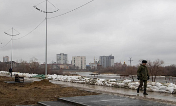 Уровень воды в реке Тобол в районе Кургана вырос на десять сантиметров