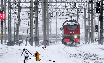 В Новосибирске вагон поезда сошел с рельсов