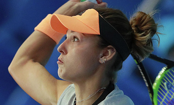 Калинская проиграла Пегуле во втором круге турнира в Брисбене