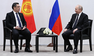 Жапаров пожелал Путину успехов в избирательной кампании