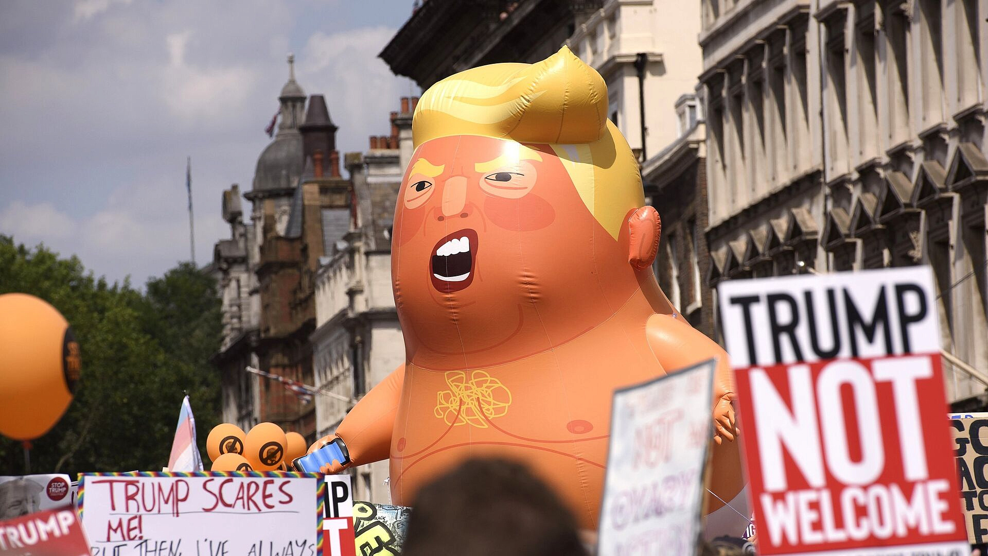 В Британии пообещали масштабные протесты во время визита Трампа В Британии пообещали масштабные протесты во время визита Трампа