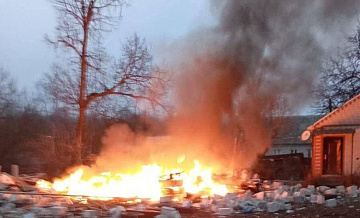 ВСУ обстреляли деревню в Курской области