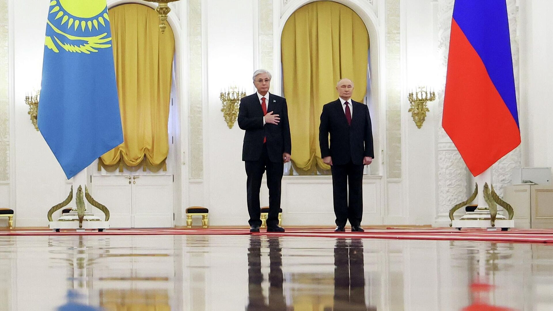 Путин и Токаев обсудят всю повестку двусторонних отношений