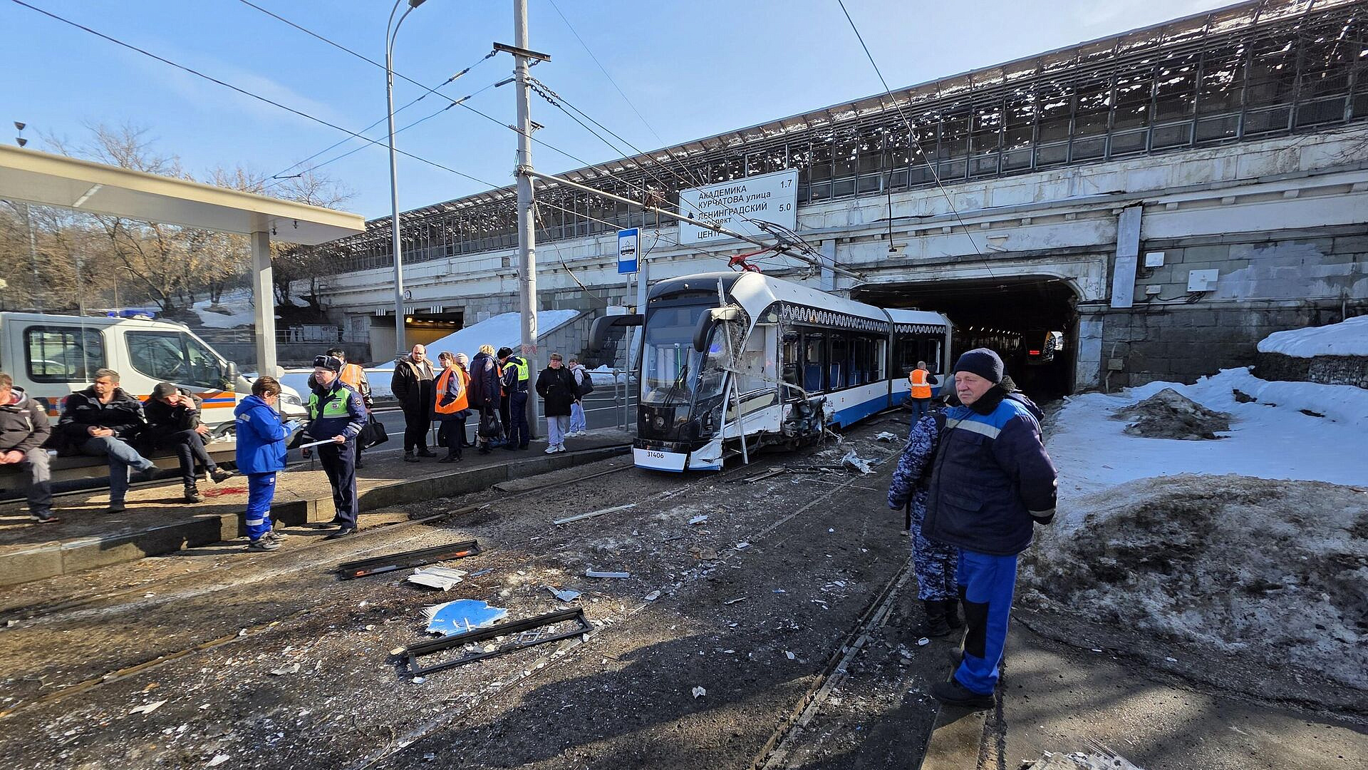 Метро Москвы поможет всем пострадавшим в ДТП с трамваями