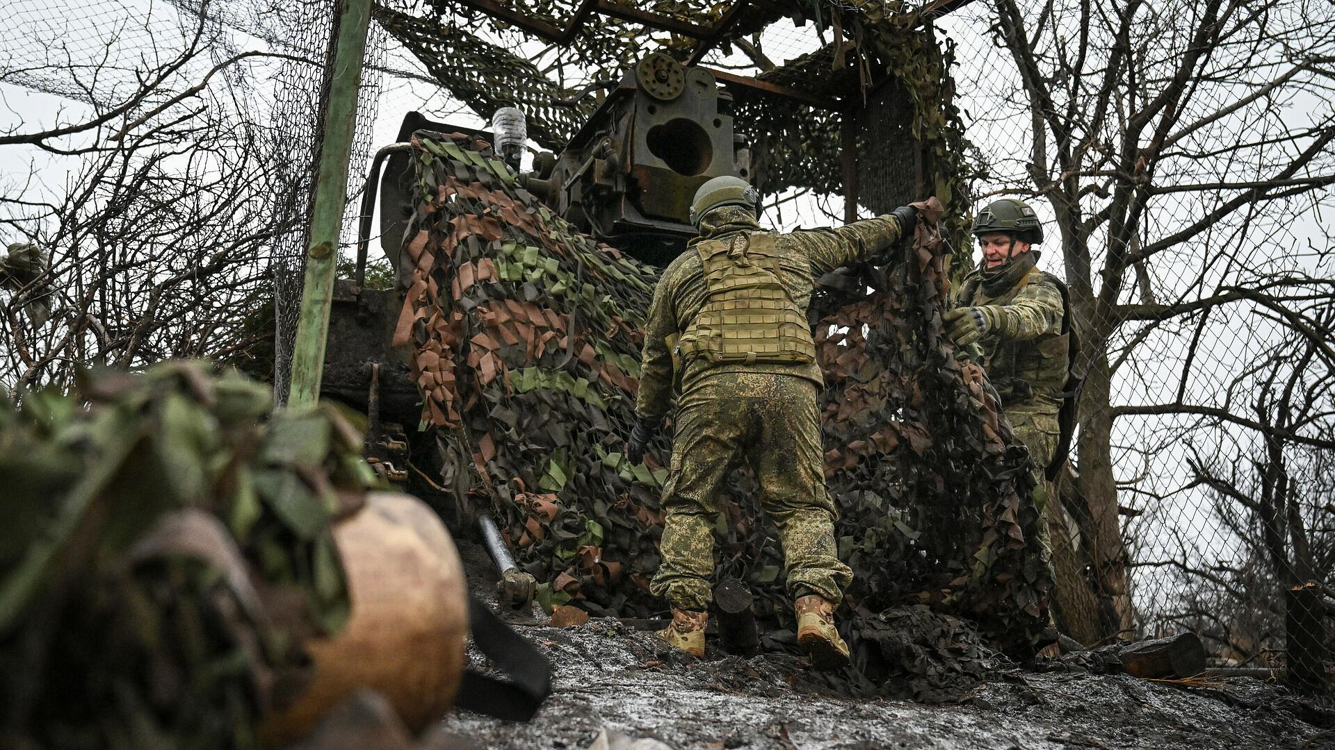 Артиллеристы уничтожили опорный пункт ВСУ на Красноармейском направлении