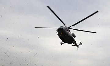 Следствие опубликовало кадры с места падения Ми-8