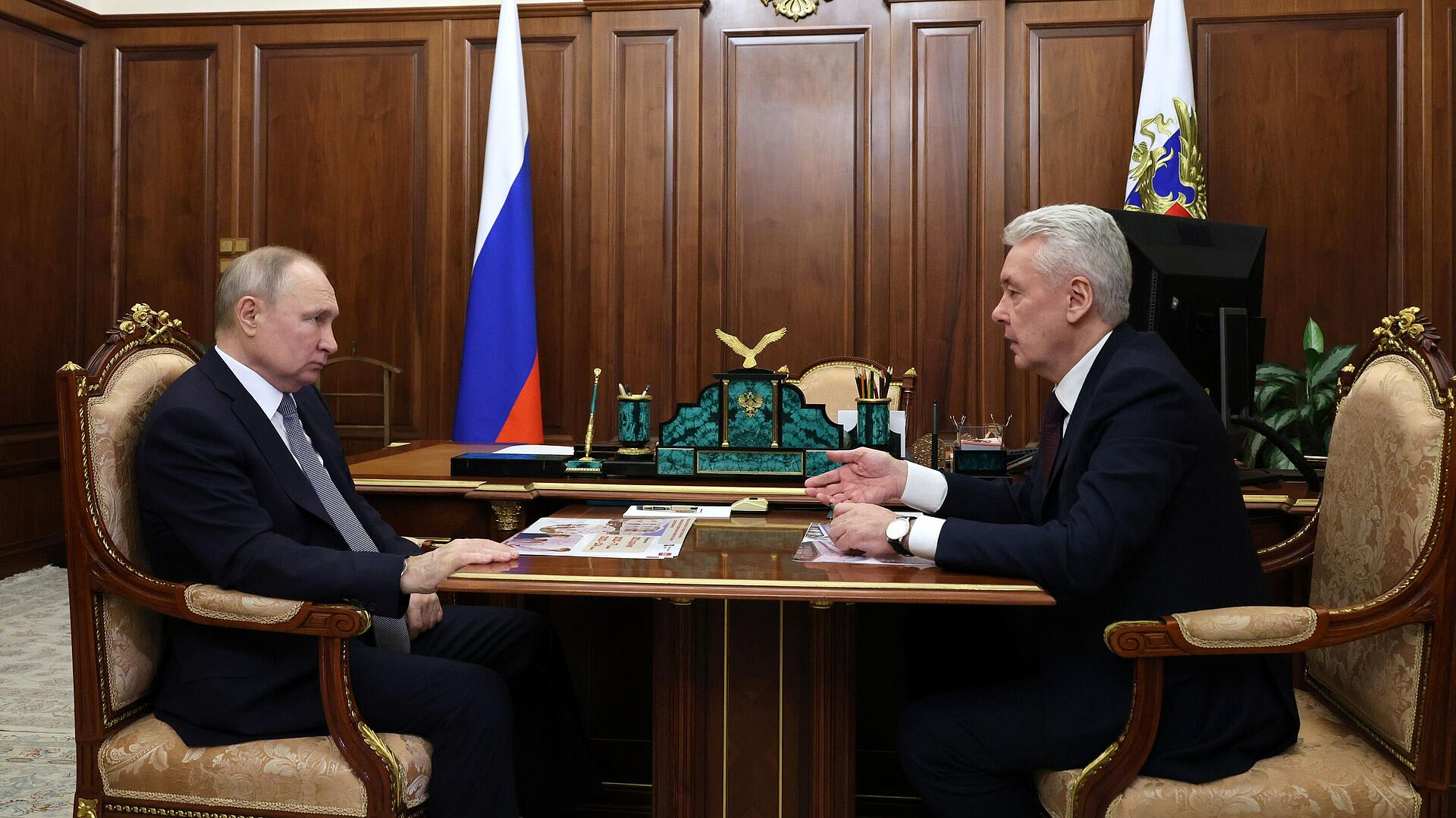 Путин проведет встречу с Собяниным