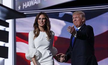 Меланья Трамп присоединилась к танцу мужа