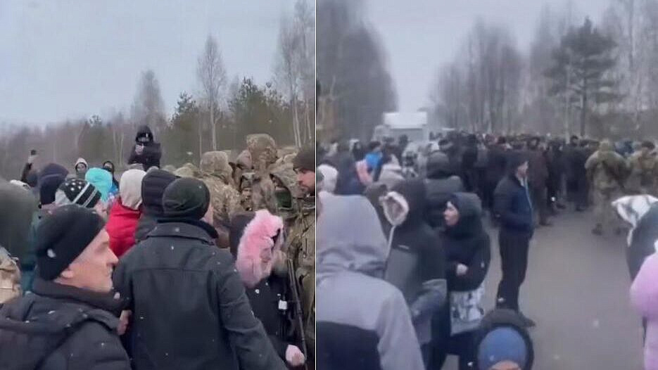 Жители украинского села вышли на митинг с требованием убрать блокпосты Жители украинского села вышли на митинг с требованием убрать блокпосты