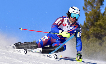 Российский горнолыжник сошел во время первой попытки в слаломе на Олимпиаде
